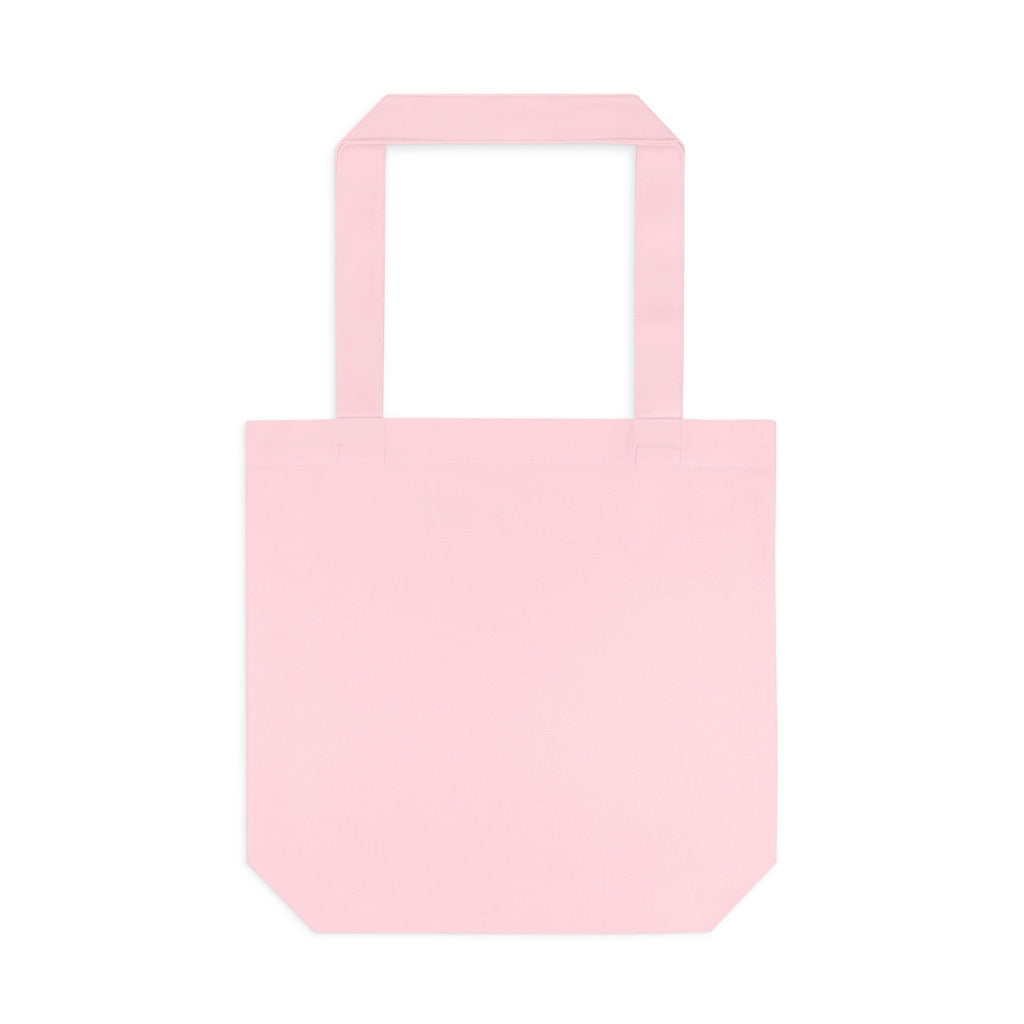 Outlined Heart Cotton Canvas Tote