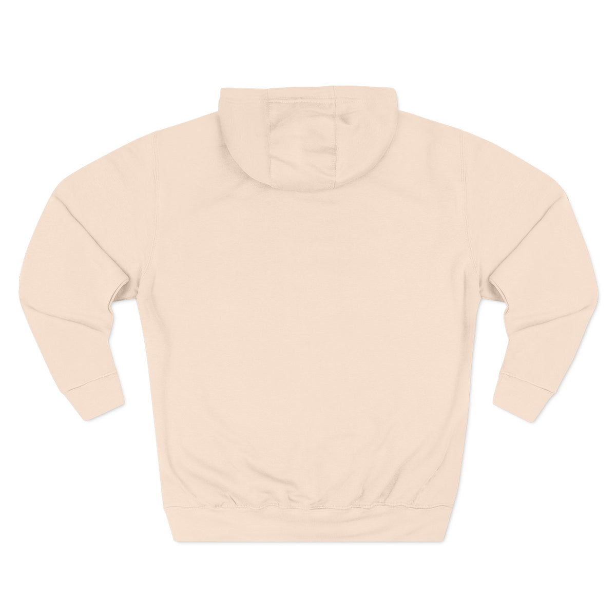 Outlined Heart Embroidered Fleece Hoodie