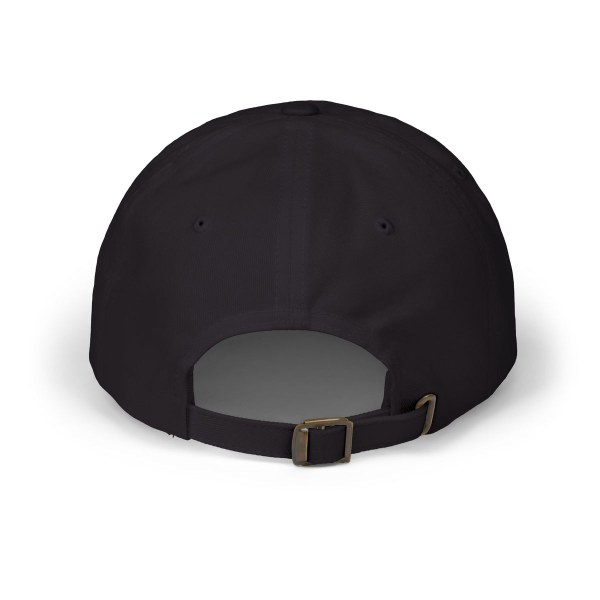 Outlined Heart Embroidered Dad Cap — Black Edition