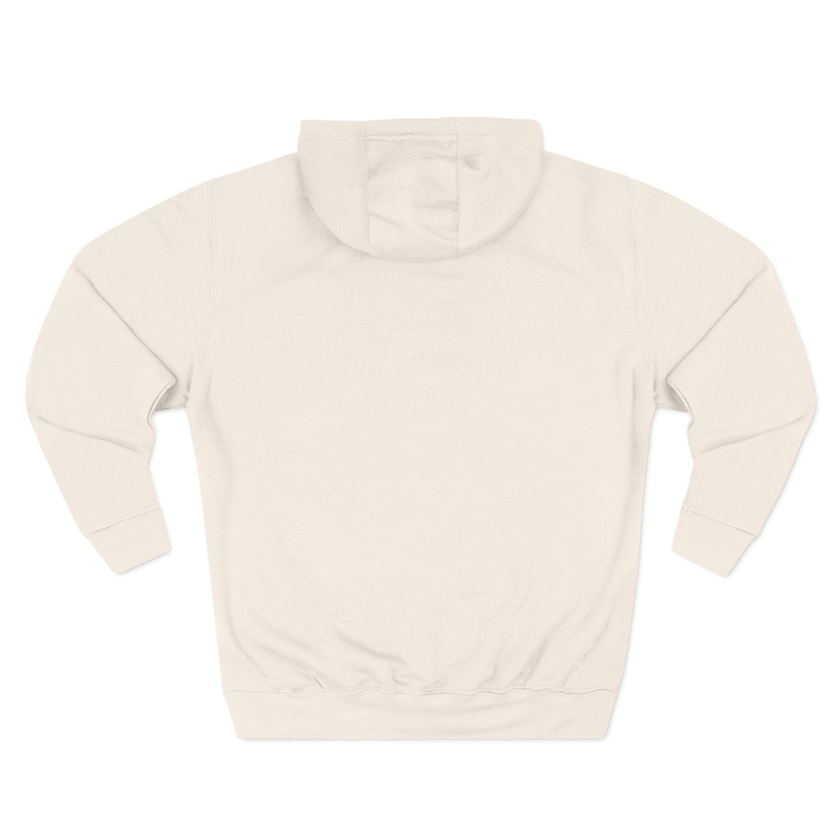 Outlined Heart Embroidered Fleece Hoodie