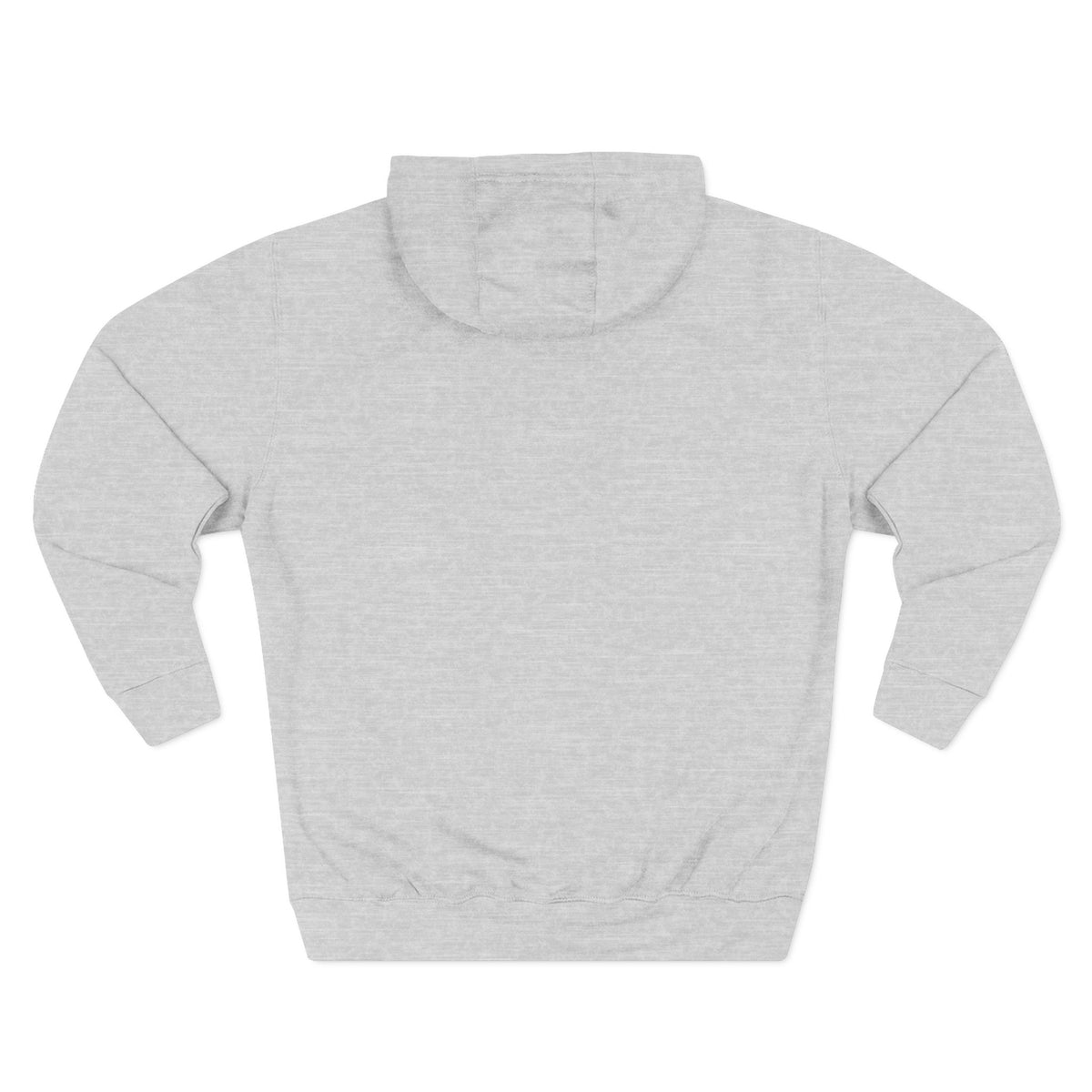 Outlined Heart Embroidered Fleece Hoodie